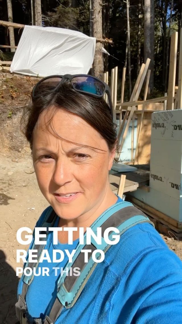 Remote building in Port Neville!  Concrete pour is just a week away, and we are racing to the finish on the formwork! 
@vancouvericf 
#energycode 
#shootingfornetzero
#general contractor